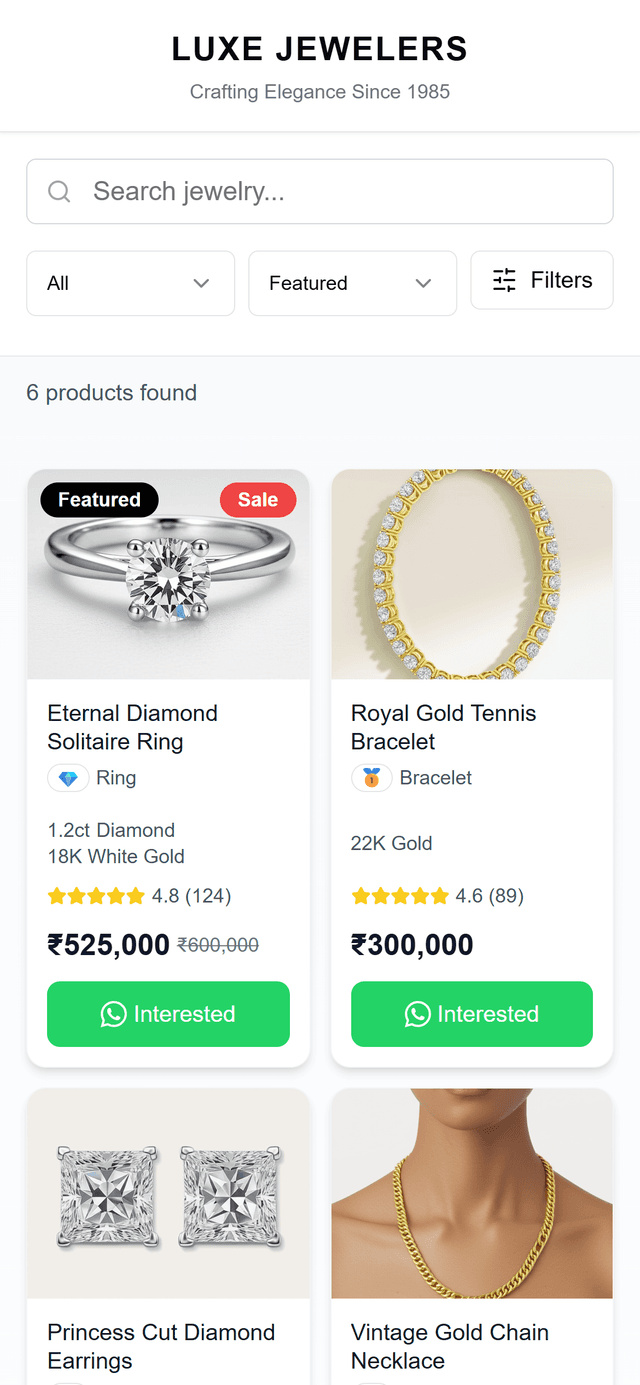 Mini-Shop Catalog